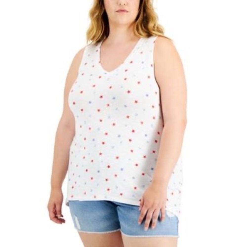 Style & Co Plus Size V-Neck Tank Top Size‎ 2X